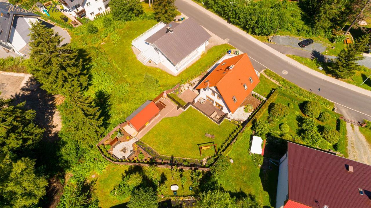 Wonder Home - Villa Vika Z Ogrodem, Z Miejscem Na Grilla I Ognisko Karpacz Kültér fotó