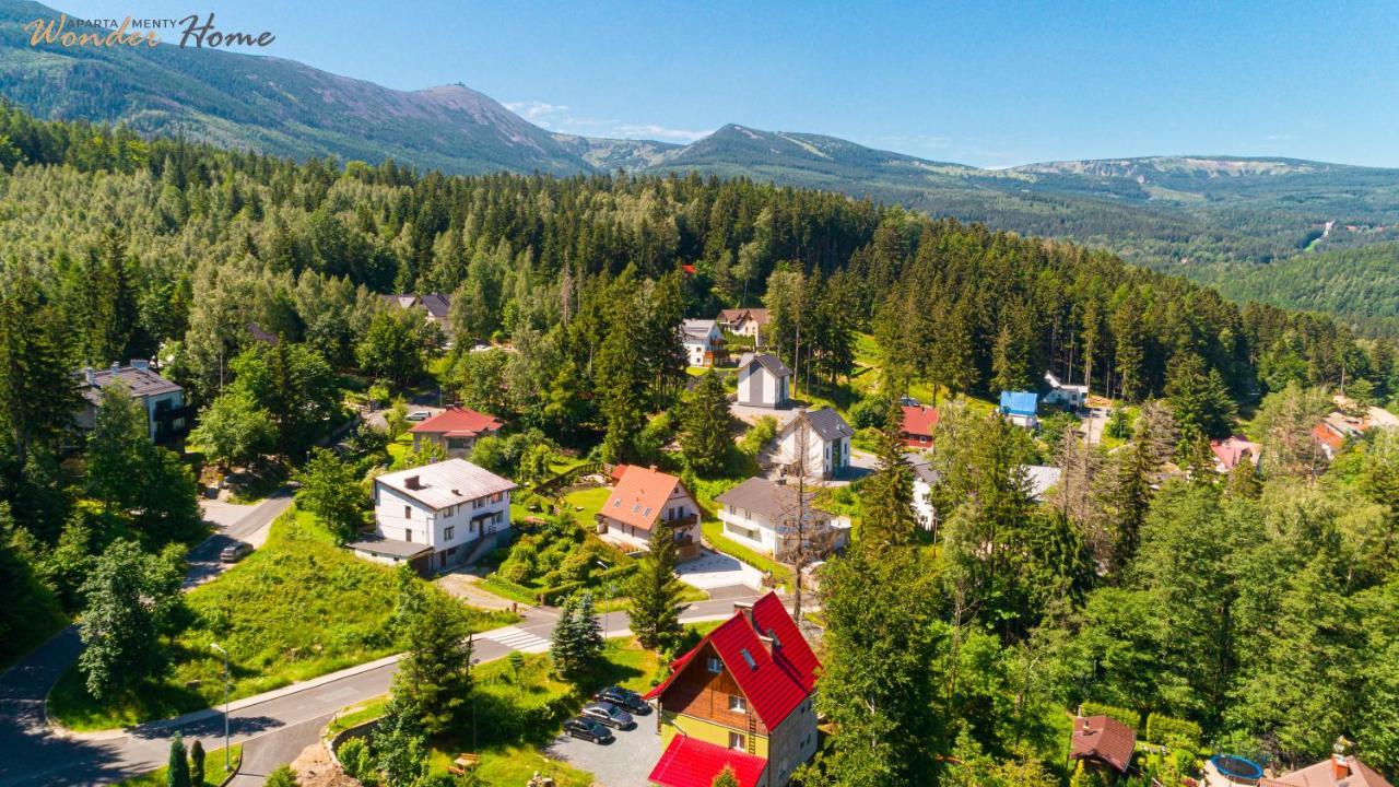 Wonder Home - Villa Vika Z Ogrodem, Z Miejscem Na Grilla I Ognisko Karpacz Kültér fotó